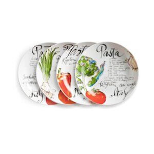 Rosanna Pasta Italiana Porcelain Condiment Server (Set of 4)